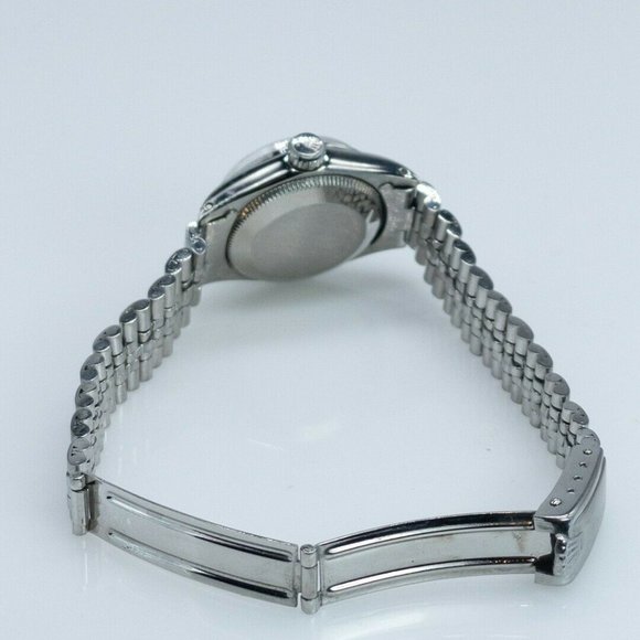 Genuine Datejust Rolex With Diamonds - Picture 4 of 5